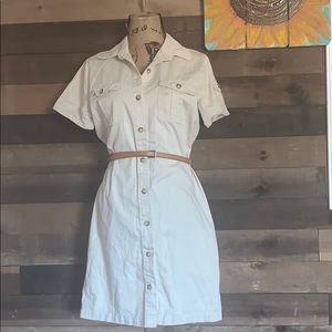 Cotton  safari dress